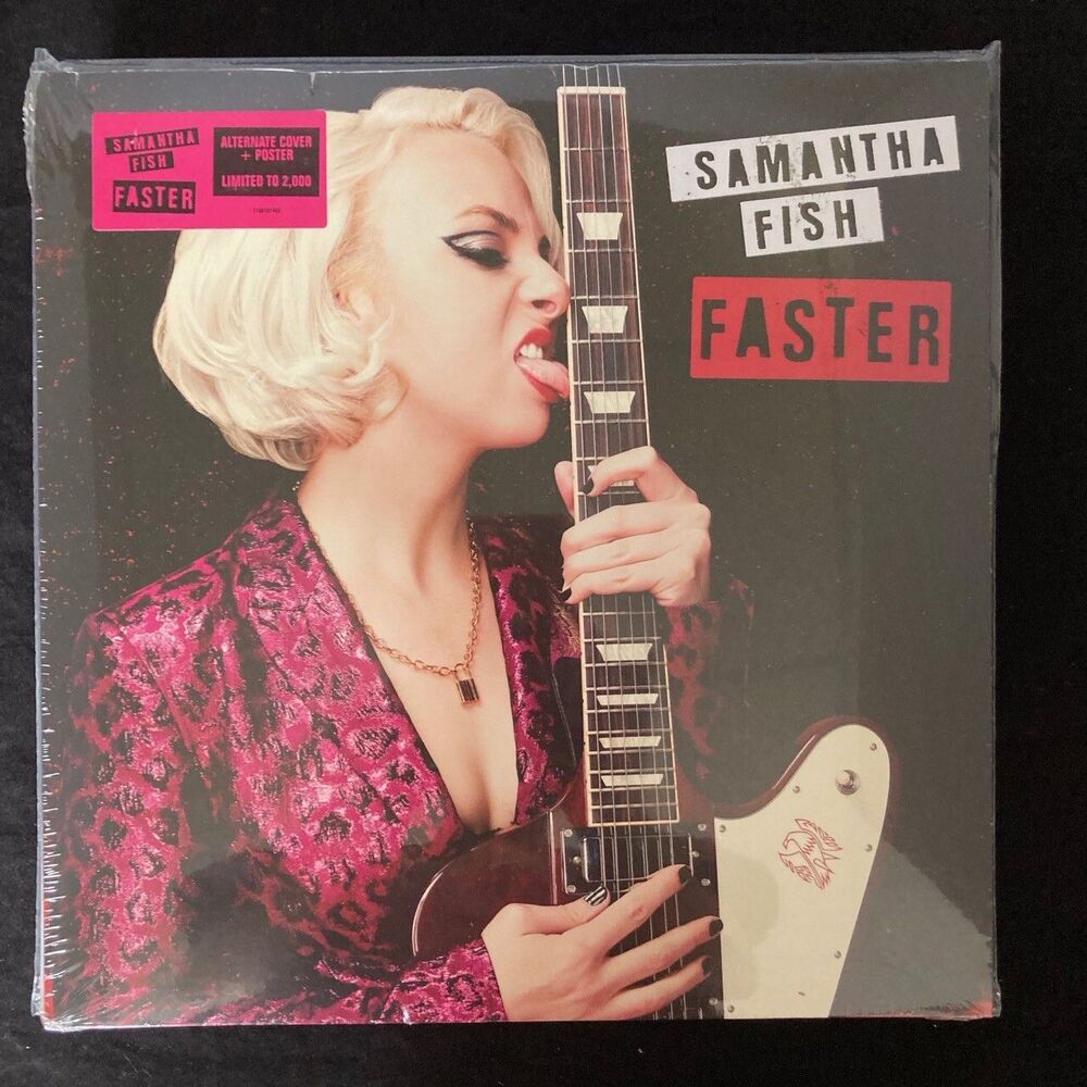 Samantha Fish - Faster - New But Corner BASH -Ltd Ed Alternate Art, Vinyl Record